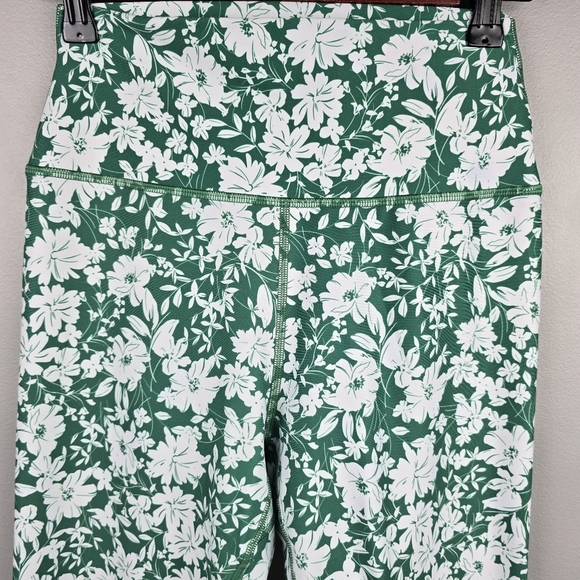 SPIRITUAL GANGSTER Intent High Rise Leggings Verona Print Green White Women Sz M - Picture 3 of 11